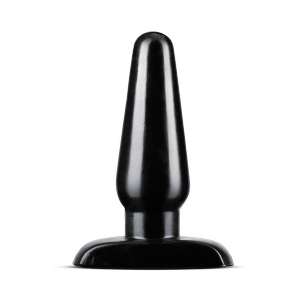Anal Adventures Basic Anal Plug Medium Black-1