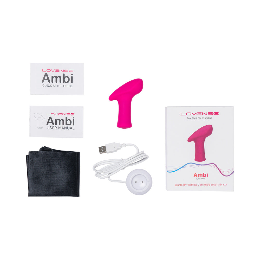 Lovense Ambi Bluetooth Programmable Bullet Vibrator-4