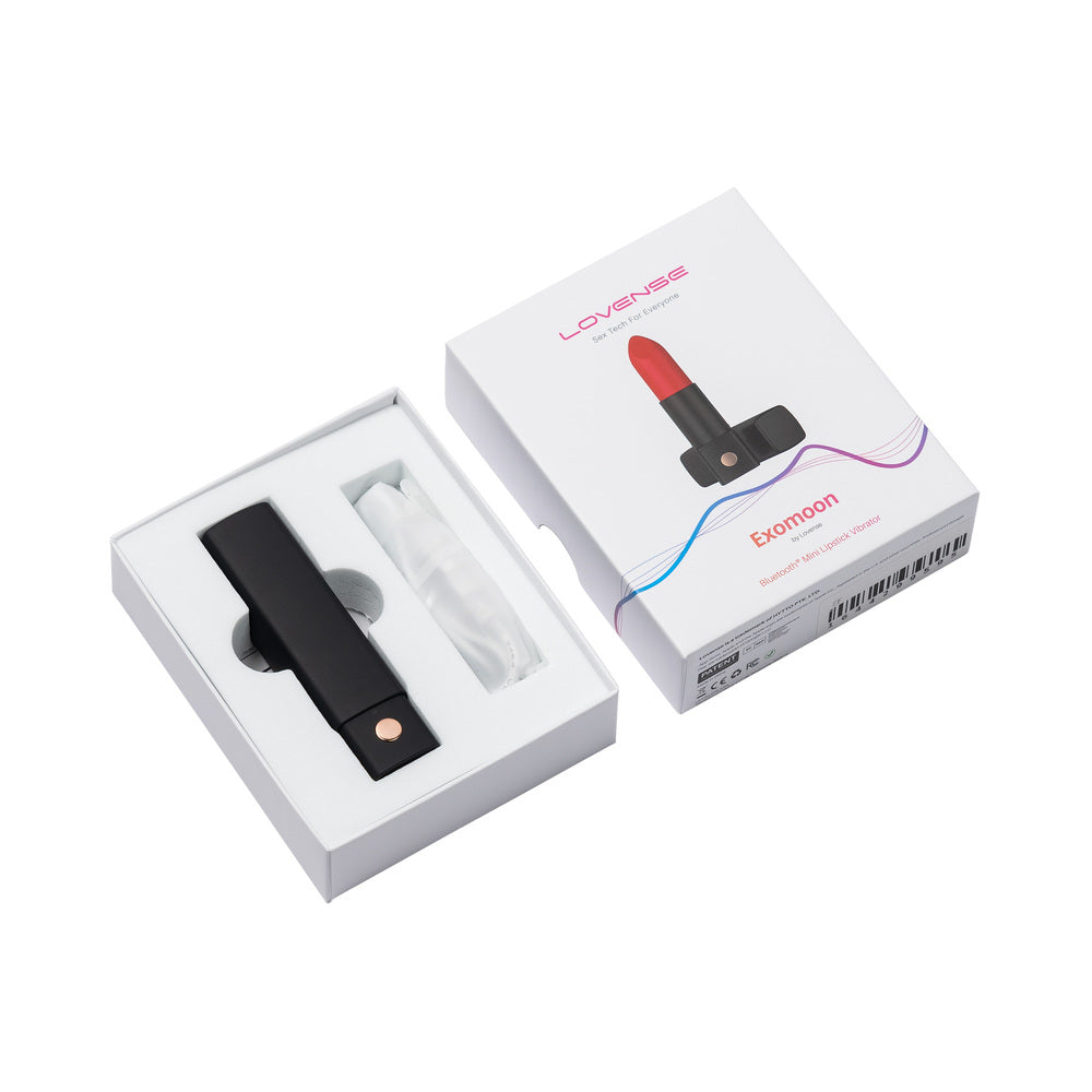 Lovense Exomoon Bluetooth Mini Lipstick Vibrator-1