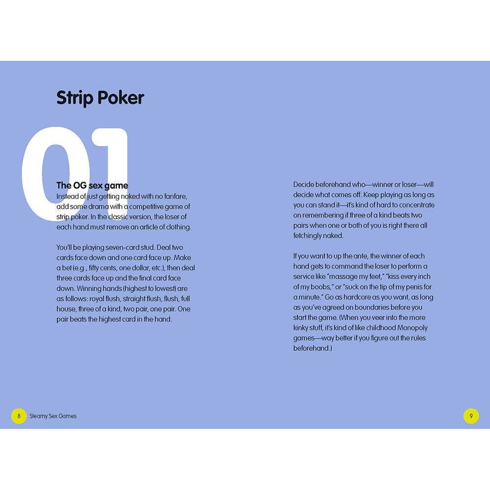 Steamy Sex Games: A Naughty/Nice Playbook for Adventurous Couples-3