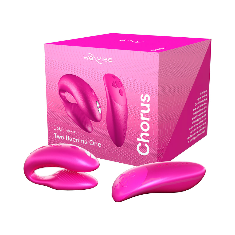 We-Vibe Chorus Couples Vibrator Cosmic Pink-0