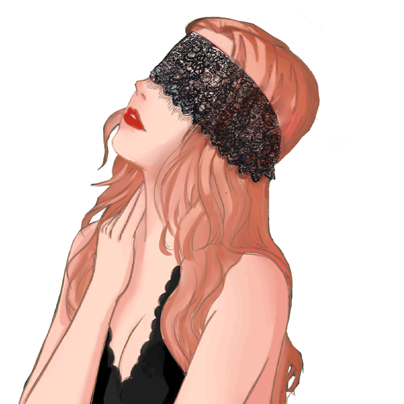 Shaki Allure Veil Blindfold