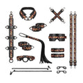 LOCKINK Flowering Serpent Leather Bondage Restraint Set